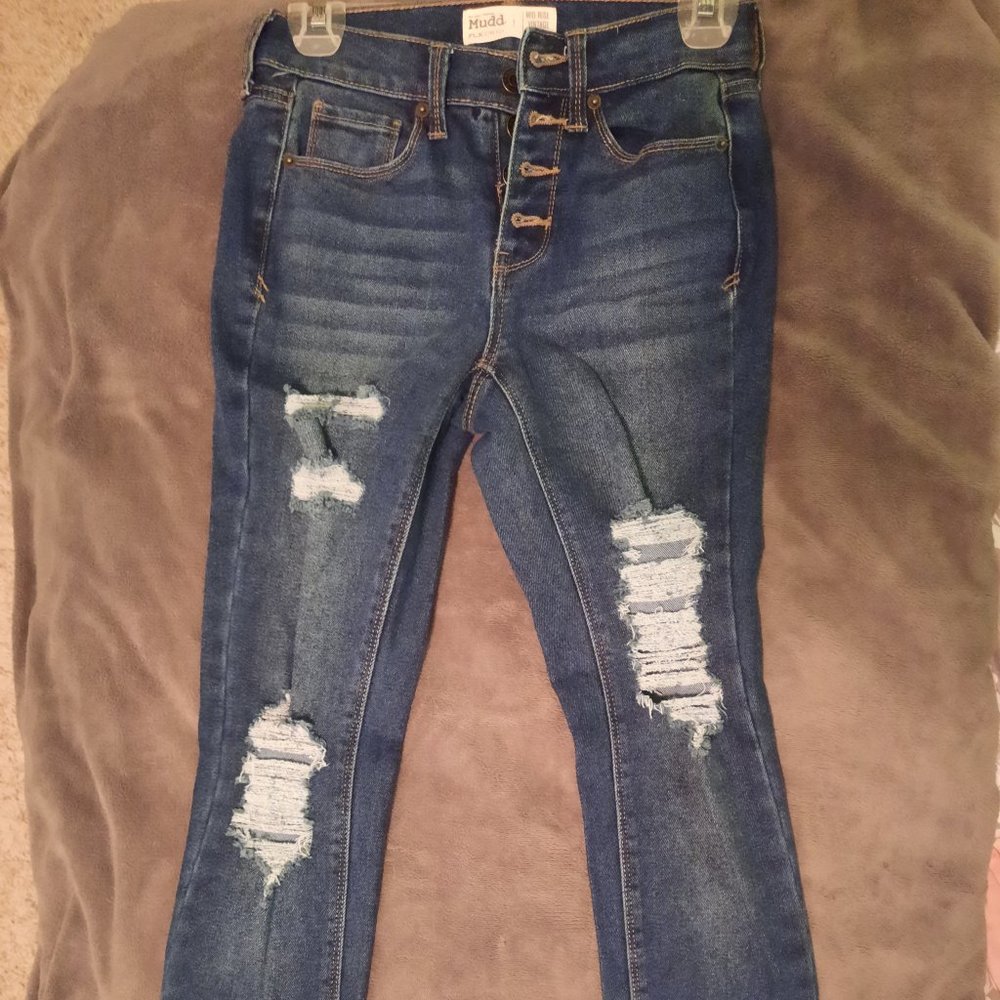 Denim Ripped Jeans